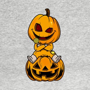 Happy Halloween scary baby pumpkin T-Shirt